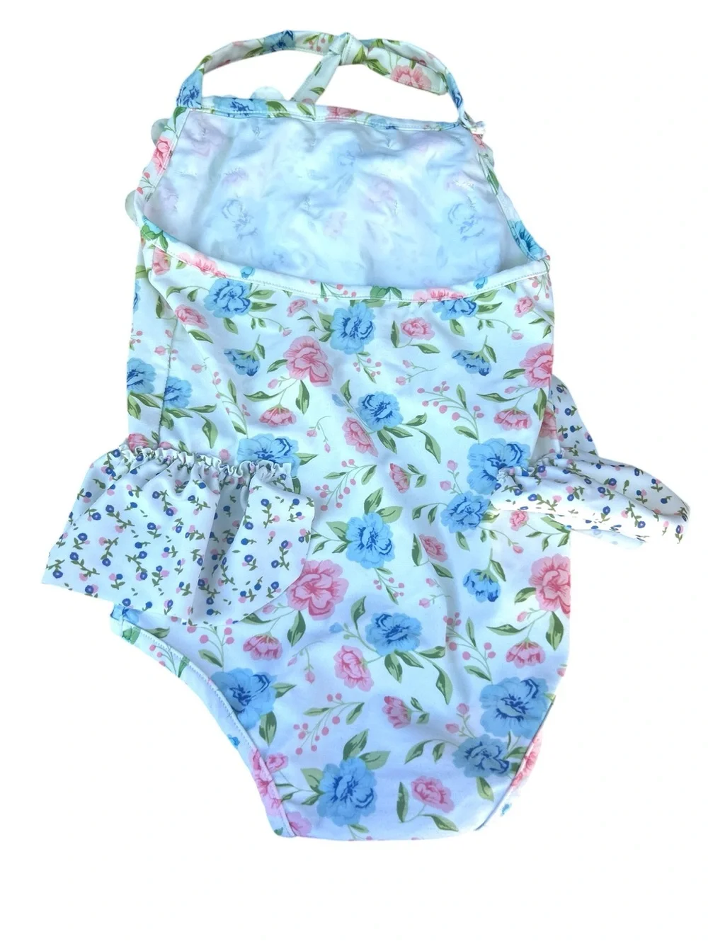 Mudpie Girls’ Onepiece‎ Swimsuit Floral With Ruffles 4 Years